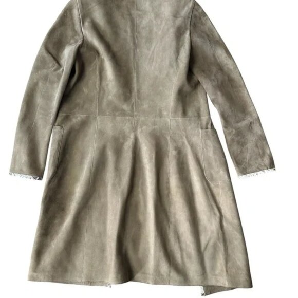 Gerard Darel Tan Trench Coat Size 36 - Picture 3 of 9